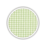 Children fabrics for printed sheets square shape Color Λαχανί-Λευκό / Green-White